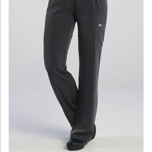 IRG small petite gray scrub bottoms